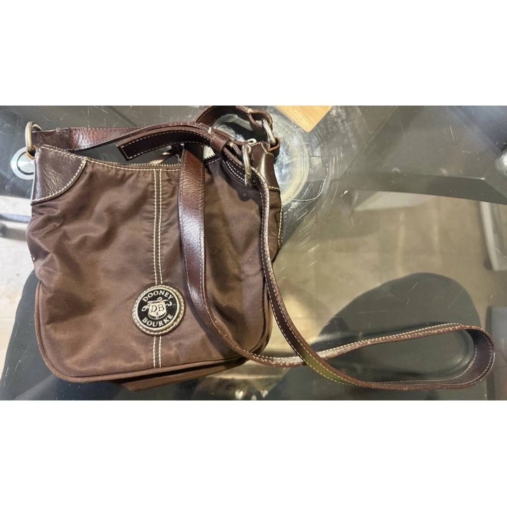 Dooney & Bourke Dark Brown Messenger Bag